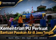 Kementrian PU Perkuat Bantuan Pasokan Air di Jawa Tengah