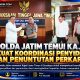 Kapolda Jatim Temui Kajati, Perkuat Koordinasi Penyidikan dan Penuntutan Perkara