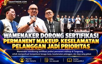Wamenaker Dorong Sertifikasi Permanent Makeup, Keselamatan Pelanggan Jadi Prioritas